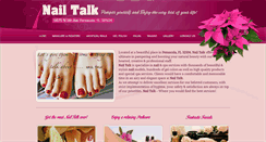 Desktop Screenshot of nailtalkinpensacola.com